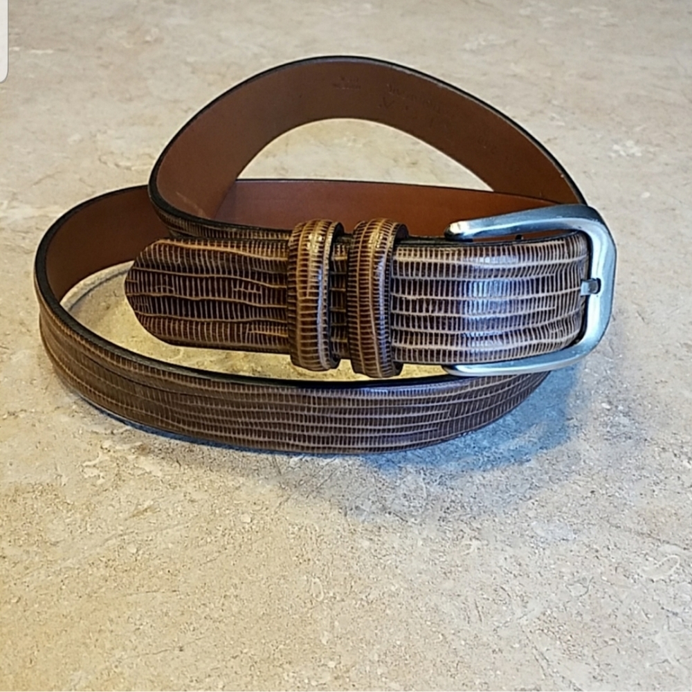 Riga by Trafalgar Men's leather belt